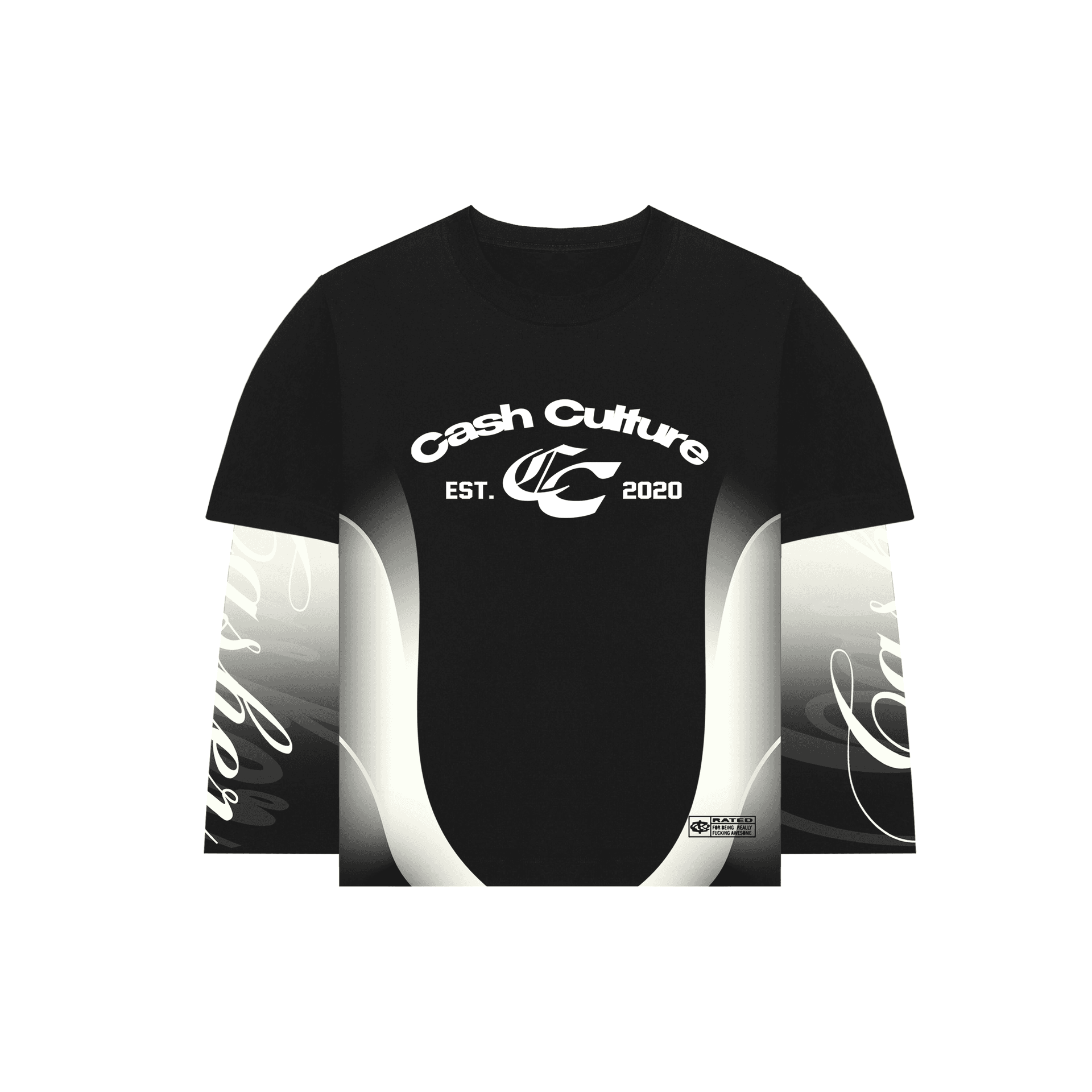 Лонгслив "Cash Culture" Black