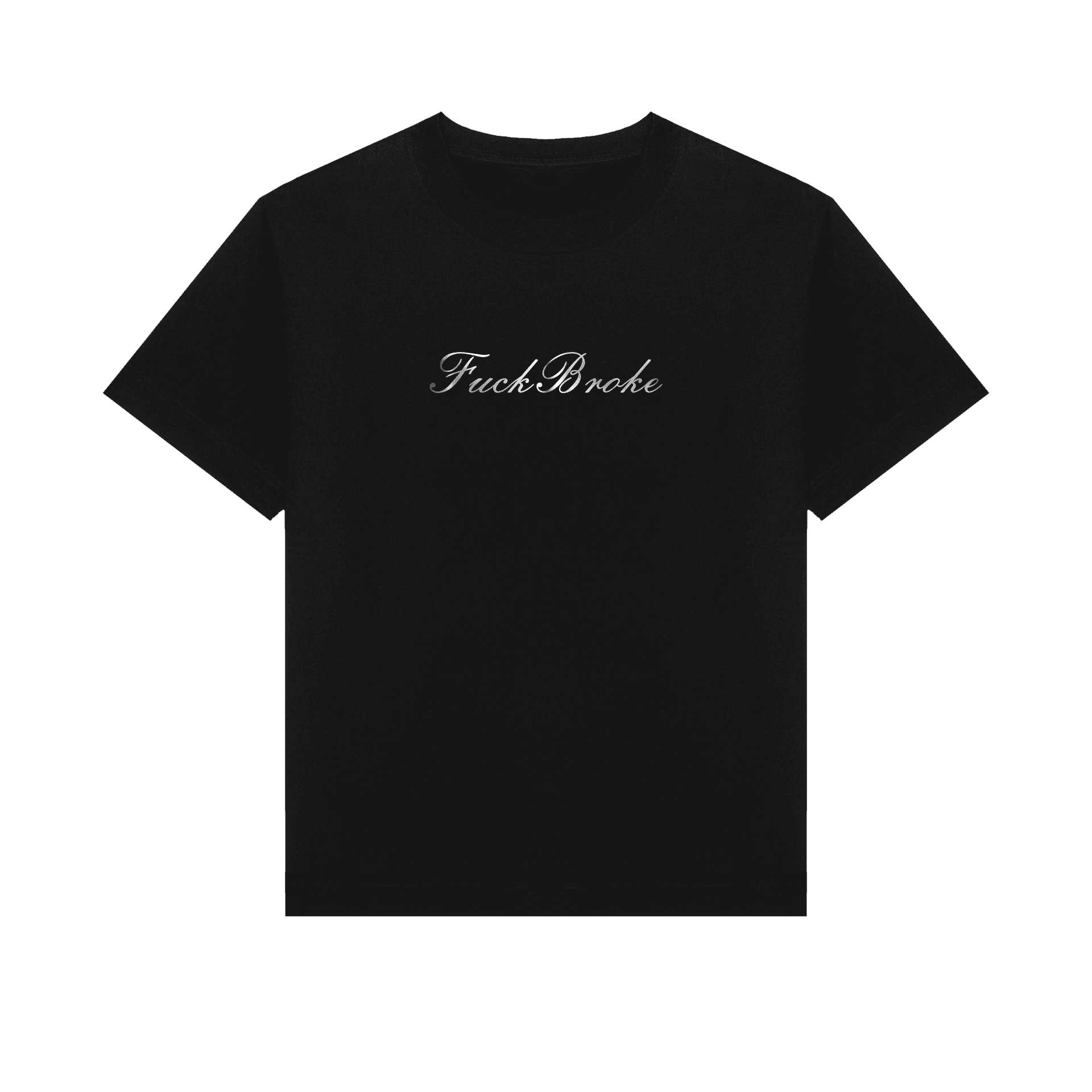 Футболка Baza "Fuck Broke" Black