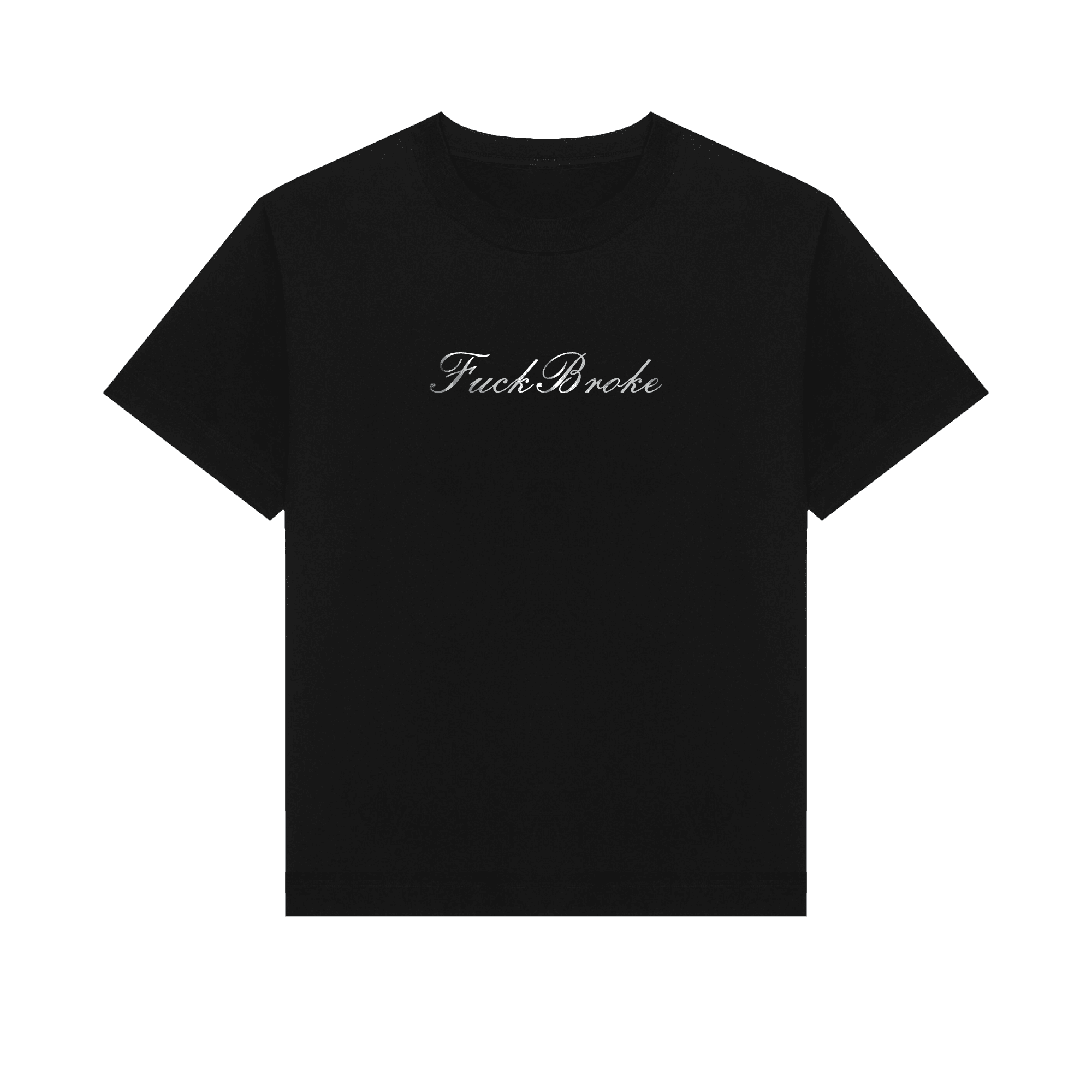 Футболка Baza "Fuck Broke" Black