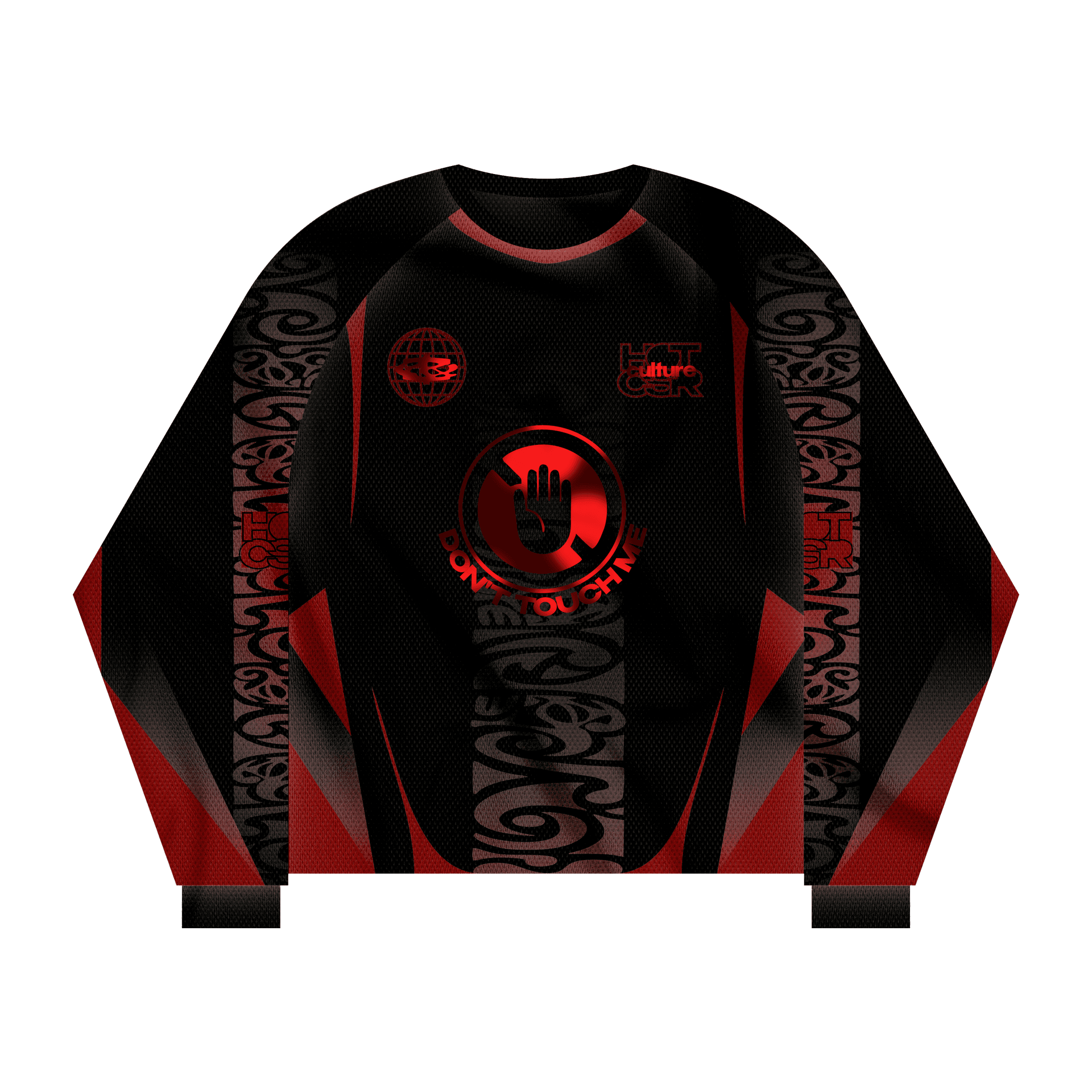 Джерси "Don't Touch Me" Black