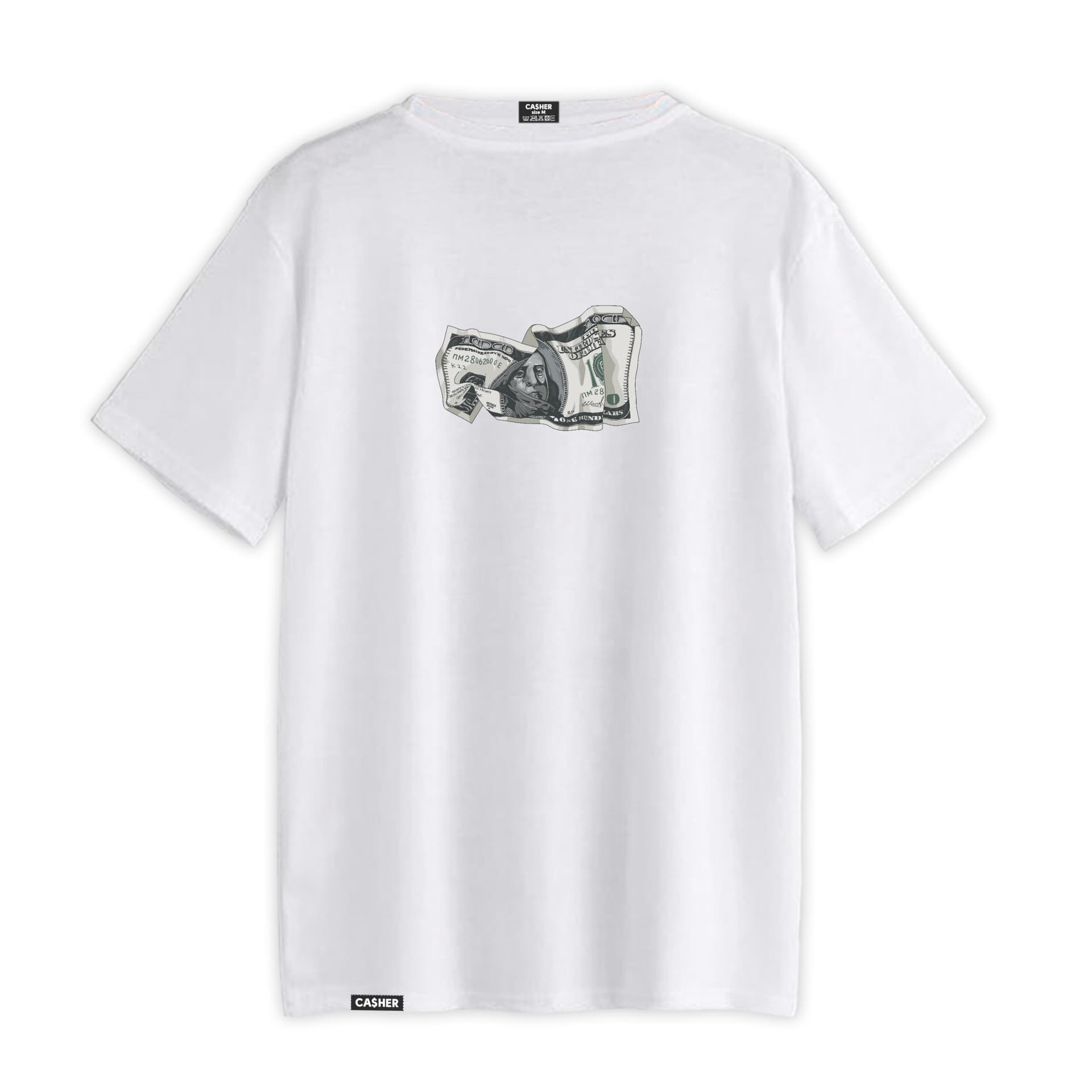 Футболка "Dollar 2.0" White
