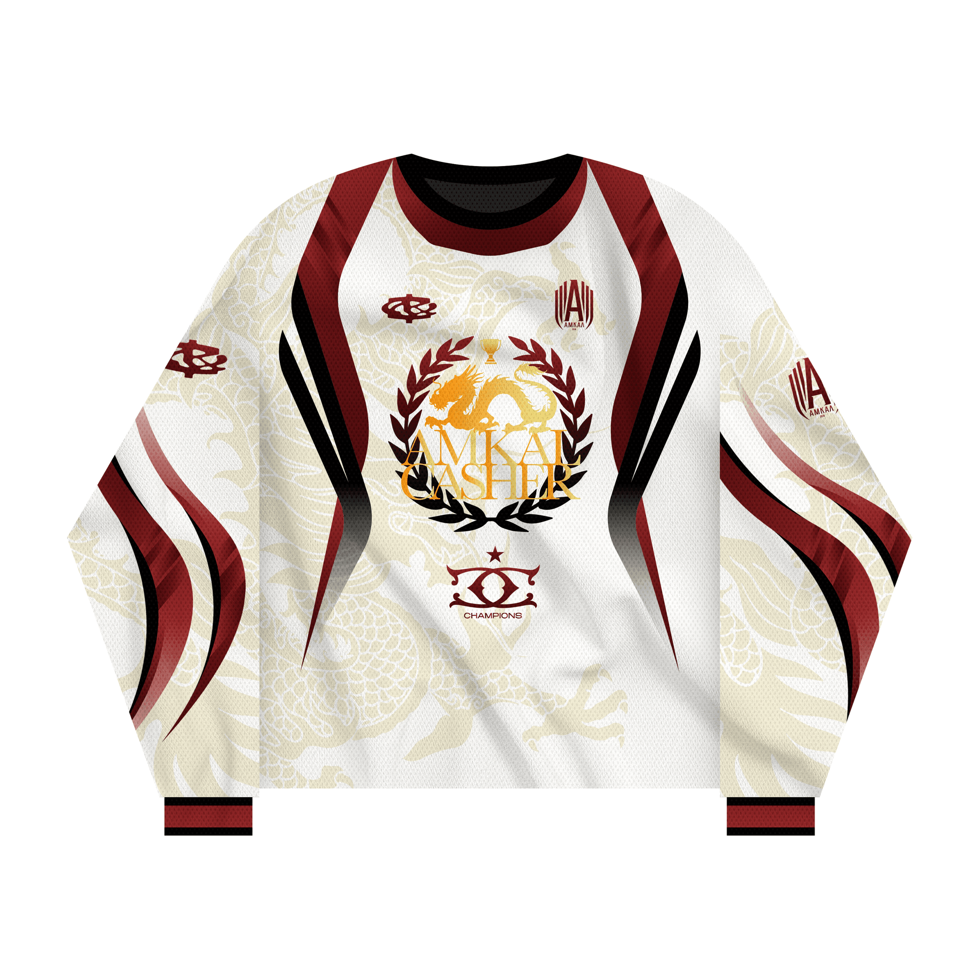 Casher x Amkal «CHAMPION JERSEY» - White