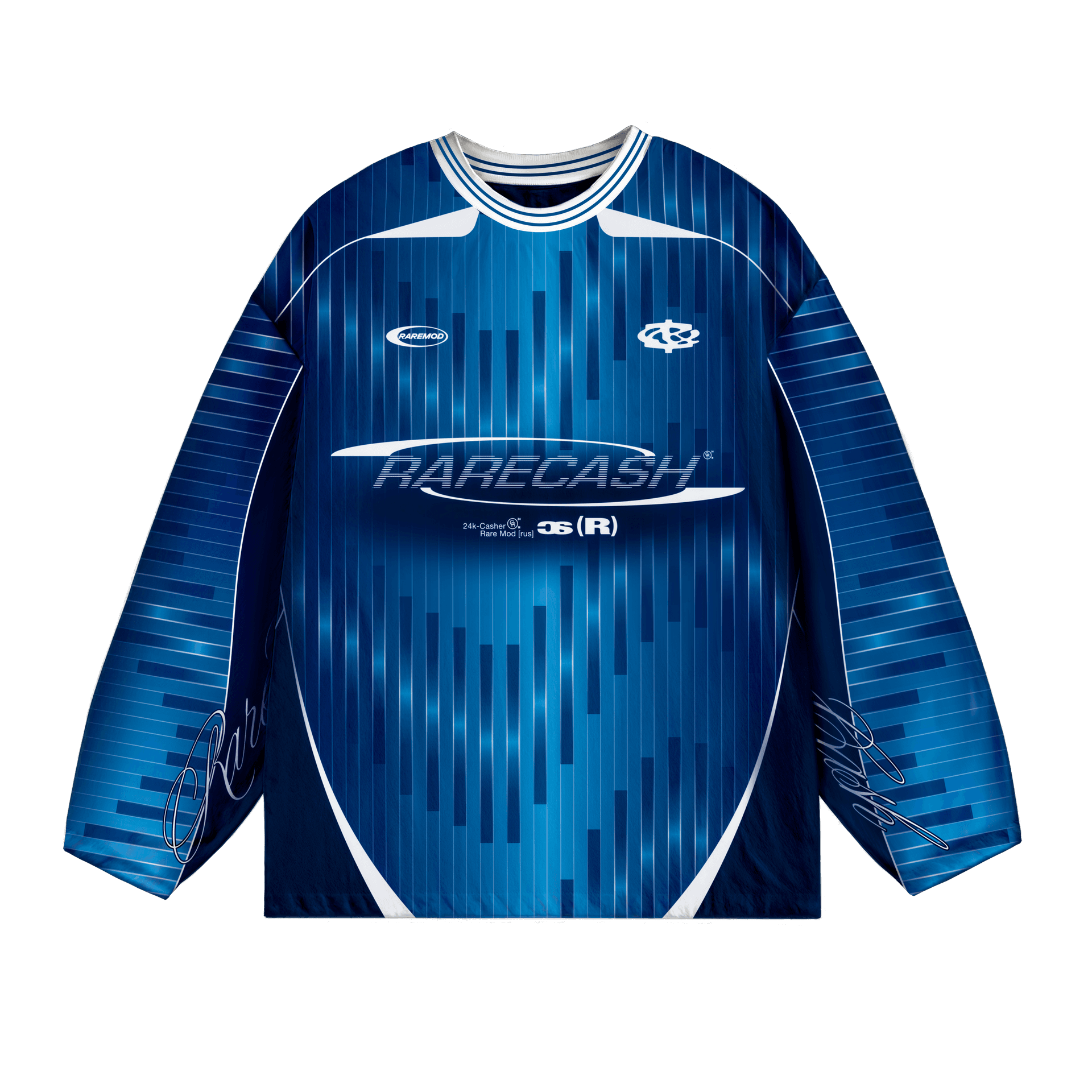 RARECASH Blue Longsleeve