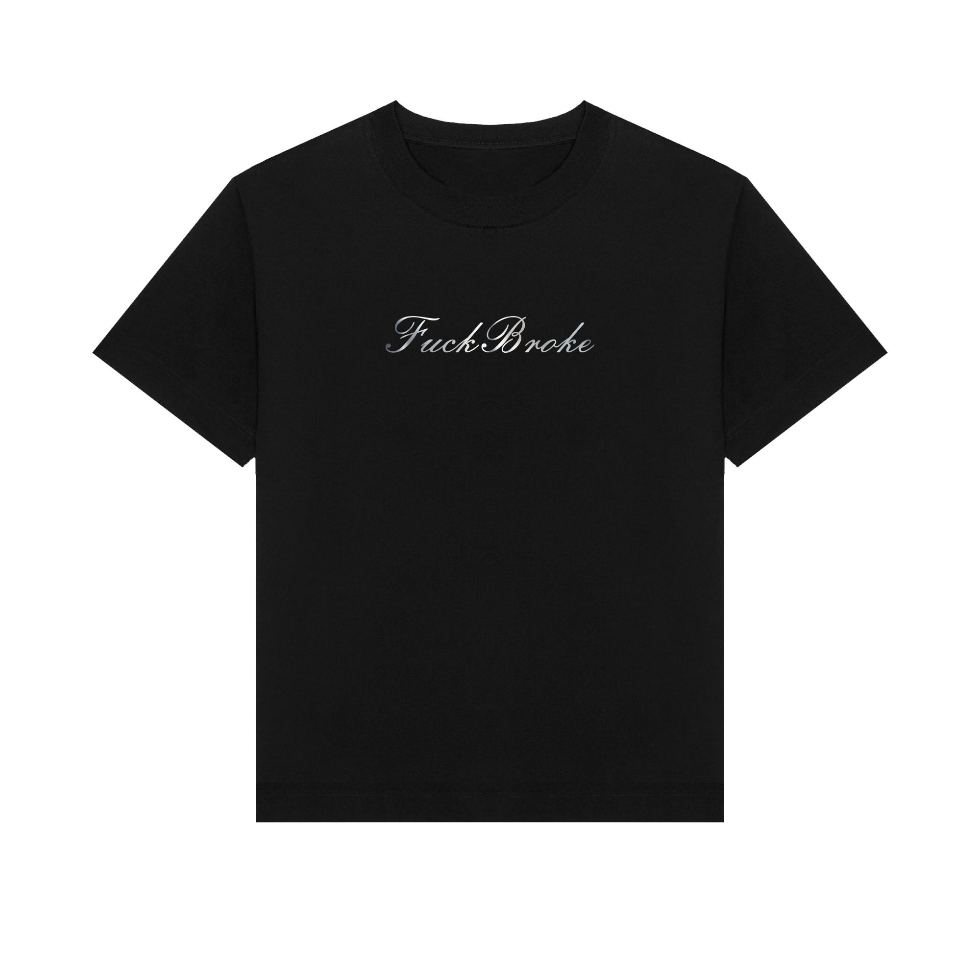 Футболка Baza "Fuck Broke" Black