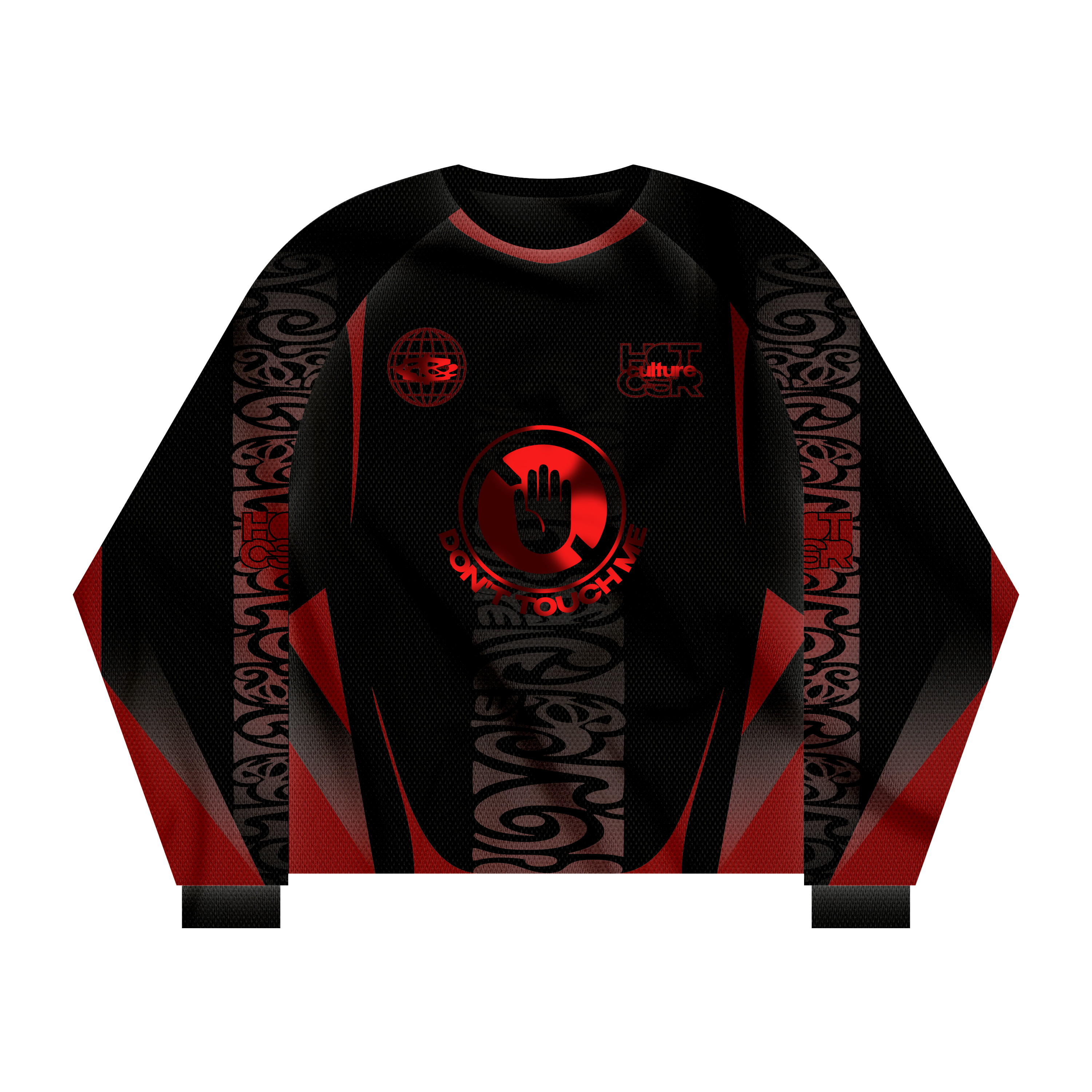 Джерси "Don't Touch Me" Black